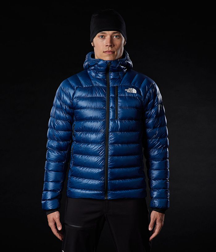 Casaca De Pluma The North Face Hombre Summit Sudadera Con Capucha Azules - Peru 67543ACHU